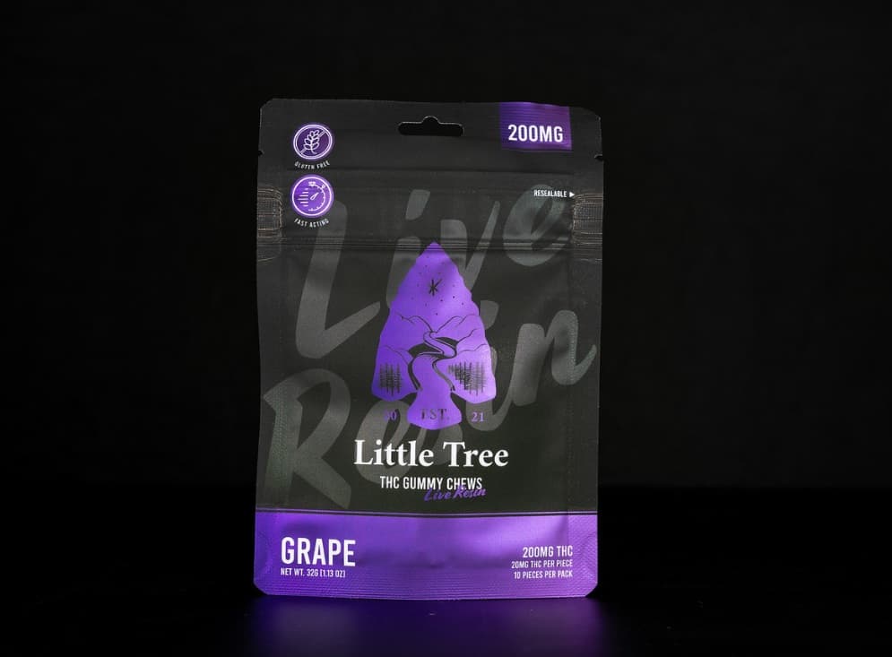 Little Tree 200mg Live Resin - Grape - Indica