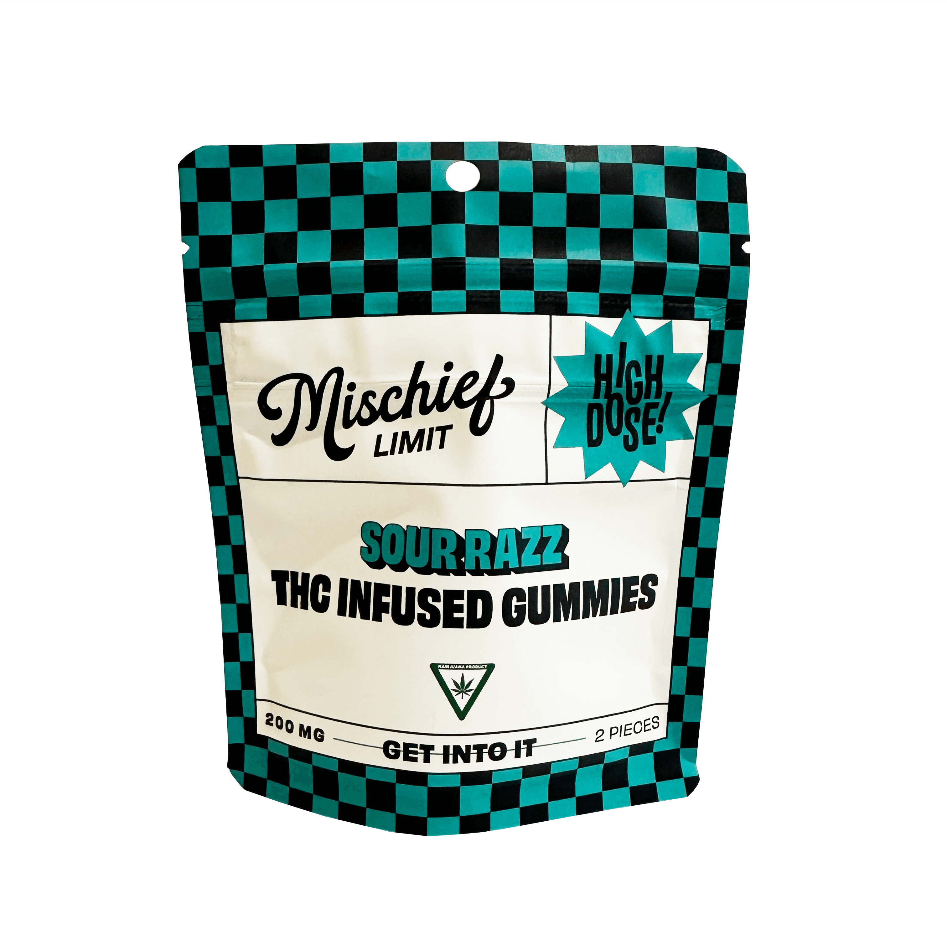 Mischief Mischief | Sour Razz | Gummies | 200mg