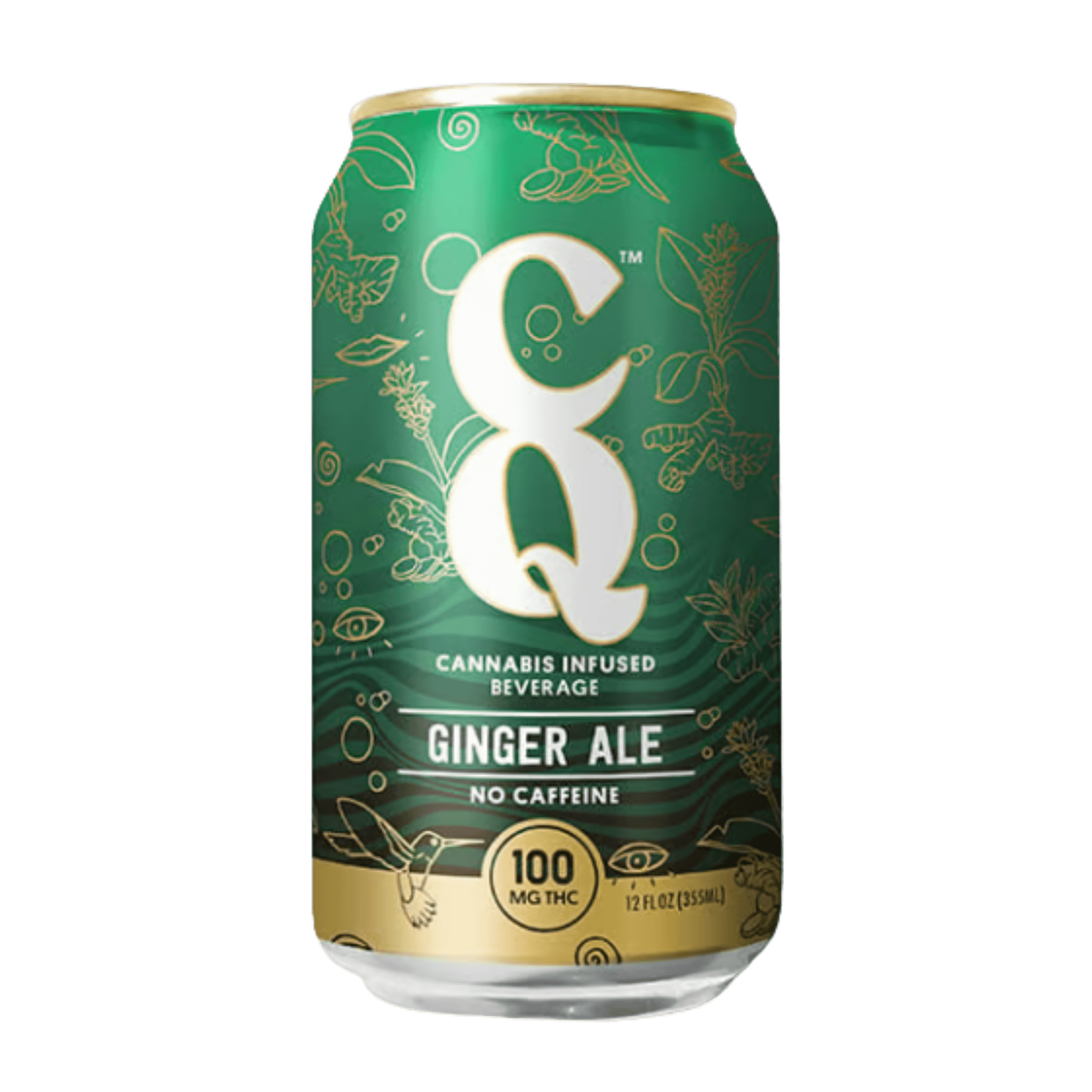 CQ CQ 100mg Drink Ginger Ale