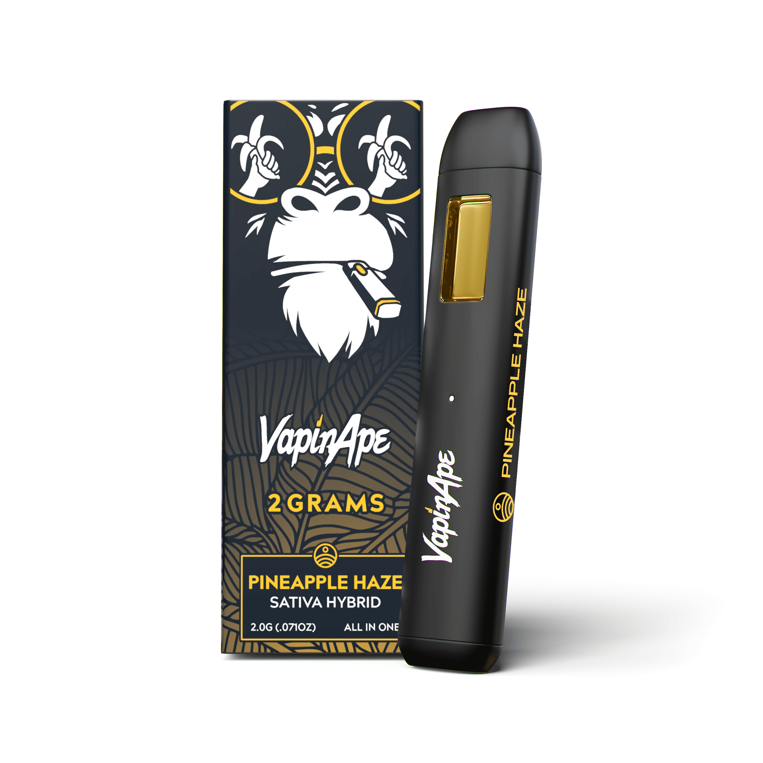 Vapin Ape Vapin Ape 2g Full Spectrum Disposable Pineapple Haze