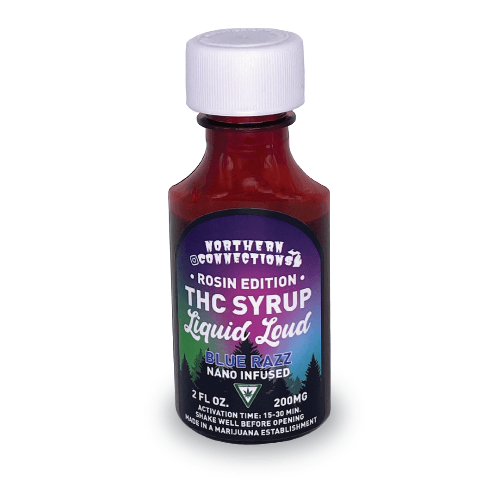 Liquid Loud Liquid Loud 200mg Rosin Syrup Blue Razz
