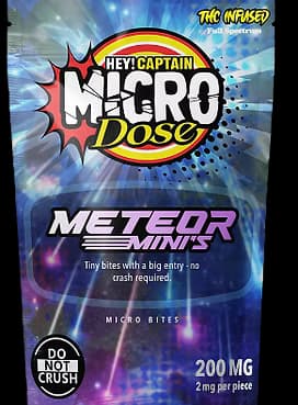 Hey Captain Hey Captain 200mg Micro Dose Meteor Minis