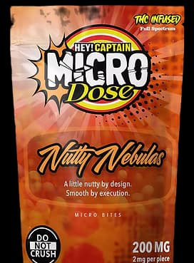 Hey Captain Hey Captain 200mg Micro Dose Nutty Nebulas