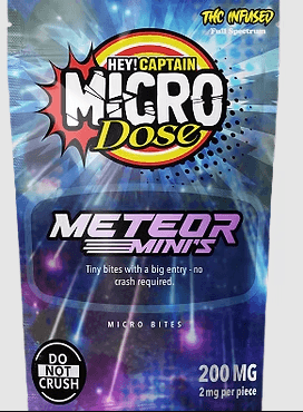 Hey Captain Microdose - Meteor Minis - 200mg