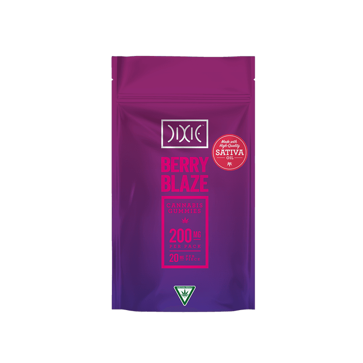Dixie BERRY BLAZE GUMMIES 10X20MG