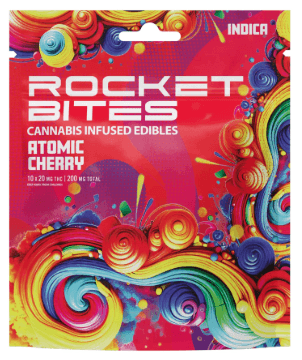 ROCKET ATOMIC CHERRY GUMMIES 10X20MG