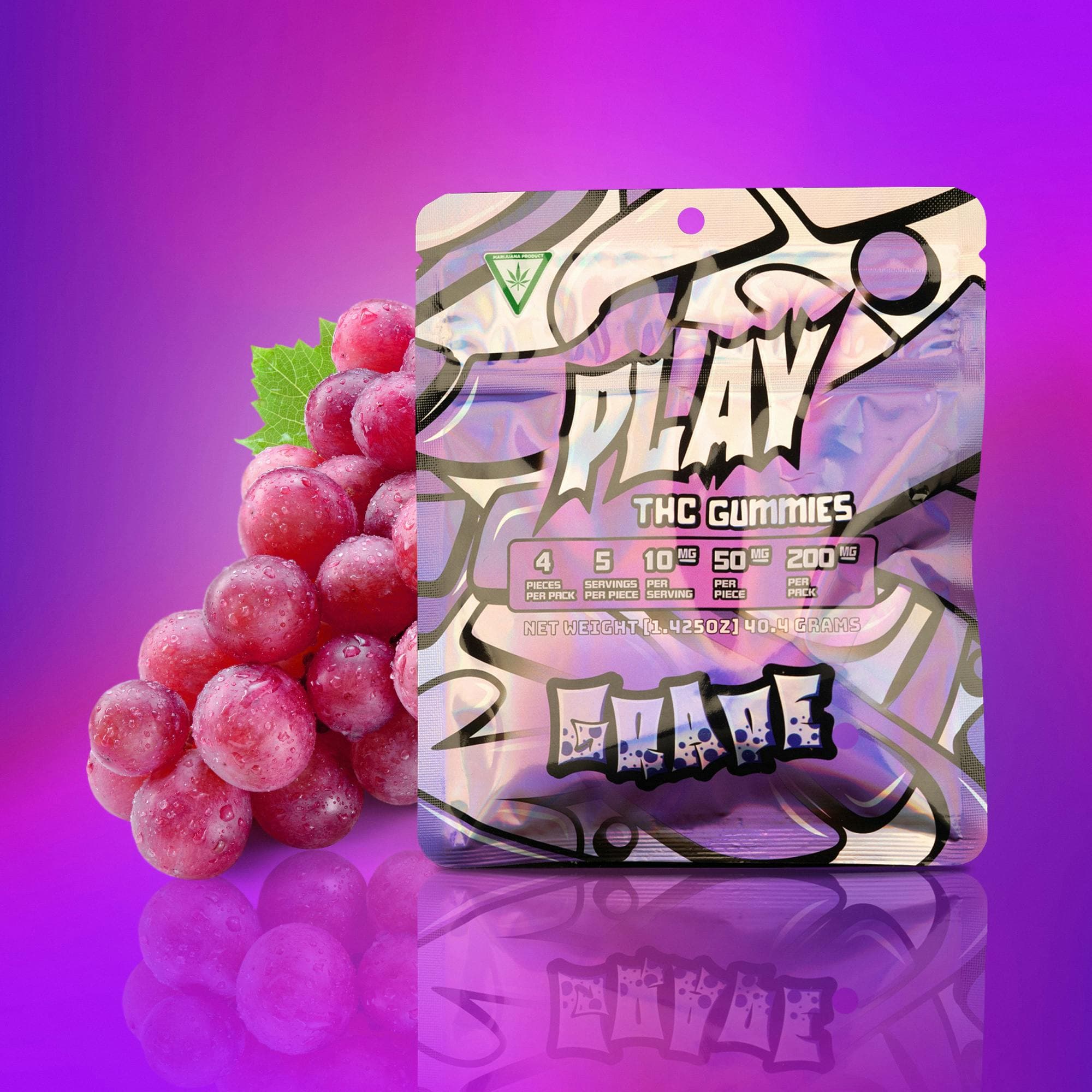 PLAY Grape Gummies