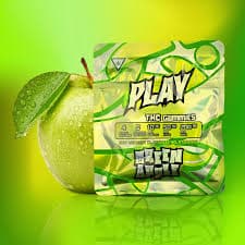 PLAY 200mg Gummies - Green Apple