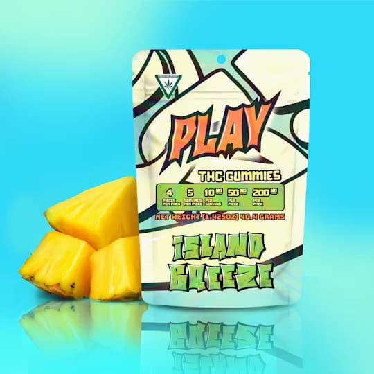 PLAY ISLAND BREEZE GUMMIES - 200MG