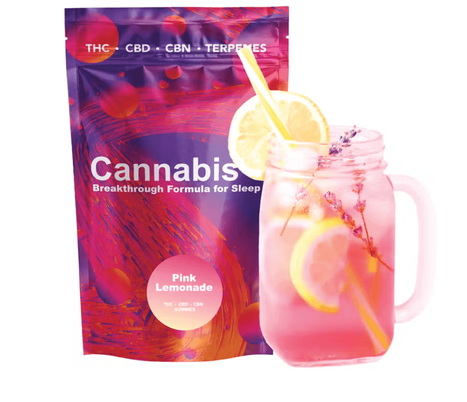 CannabisPM Pink Lemonade | 50MG THC:50MG CBD:50MG CBN Gummies