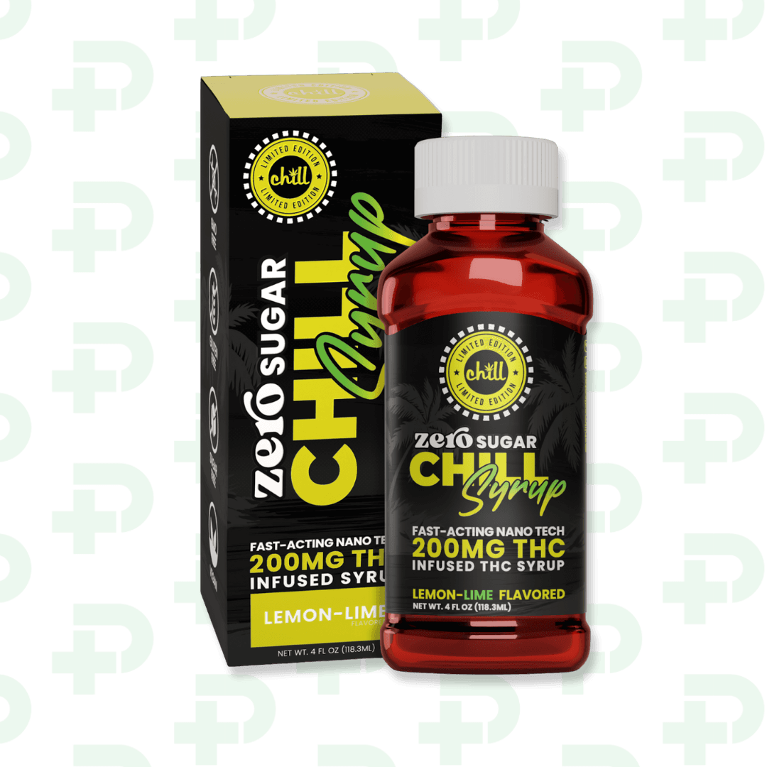 Chill 200mg Syrups Chill Medicated 200mg Syrup - Lemon Lime (Zero Sugar)