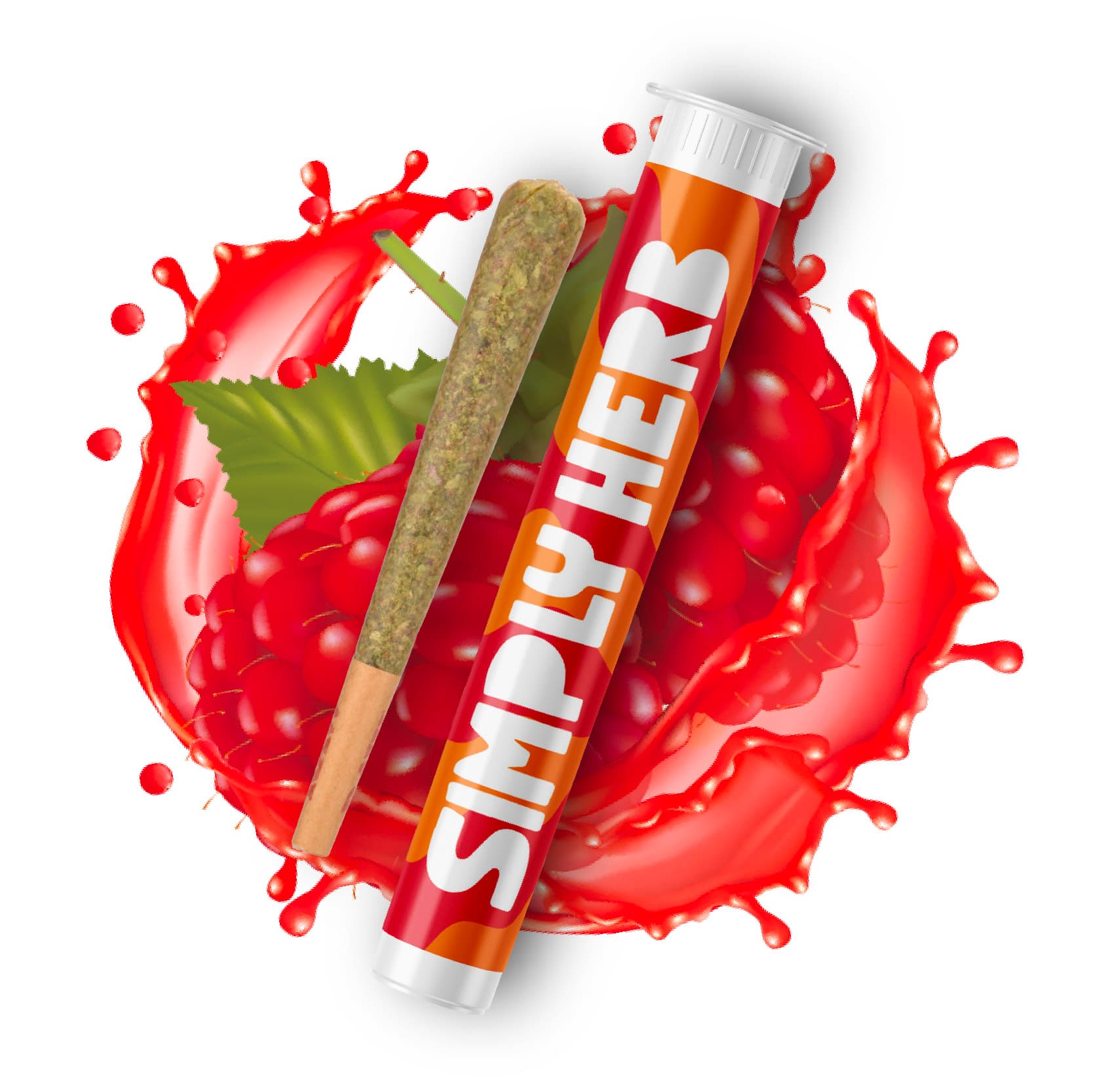 Simply Herb Radical Razz Infused Single