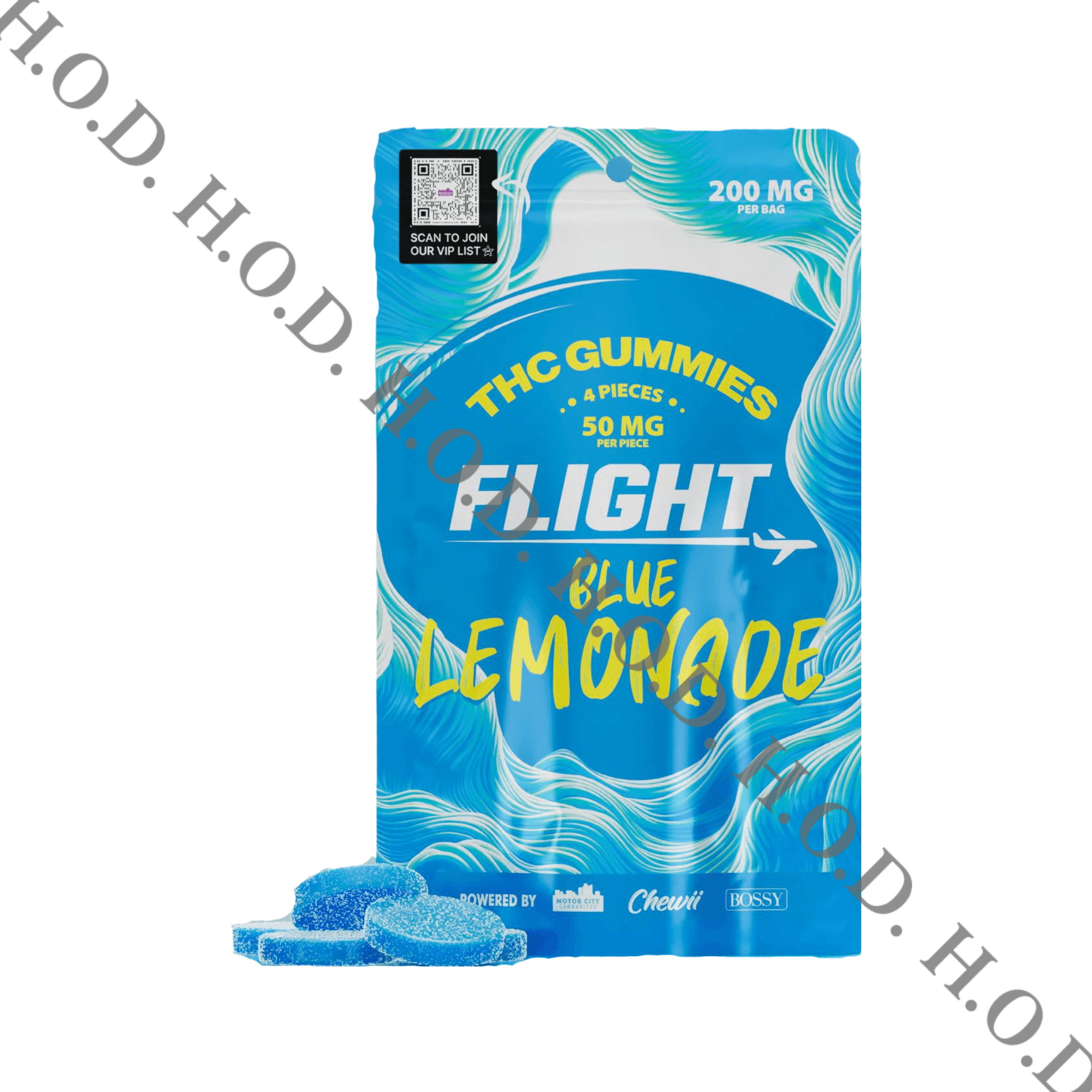 Flight 200mg Gummies - Blue Lemonade