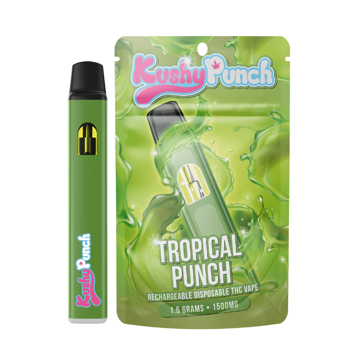 Kushy Punch Kushy Punch - 1g Disposable Vape - Tropical Punch