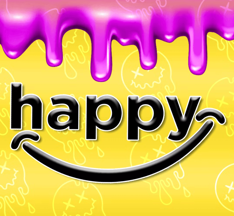 Happy 200mg THC Gummies | Chipper Cherry (Indica)