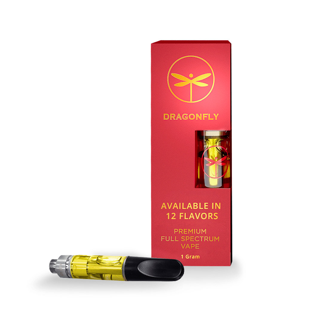 Dragonfly Green Apple - 1g Vape Cart