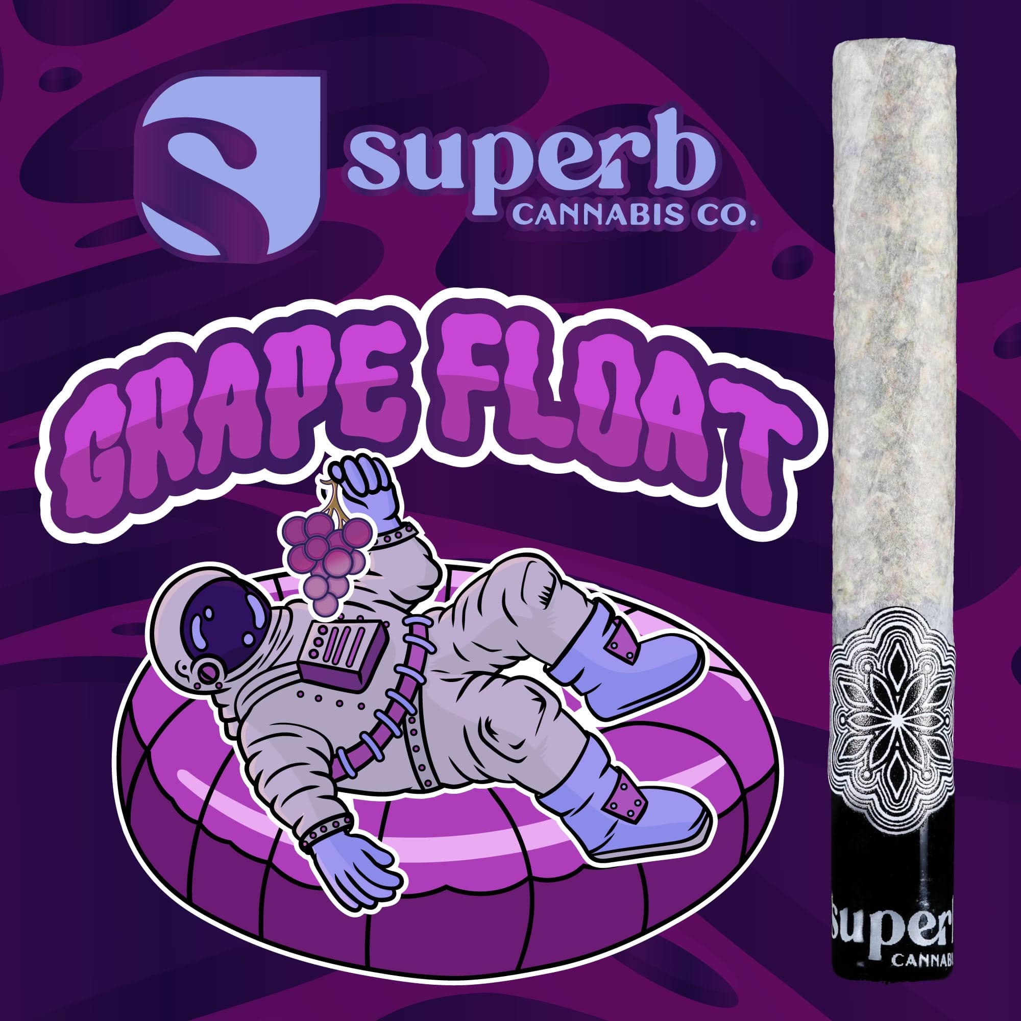 Superb Superb- Grape Float Donette