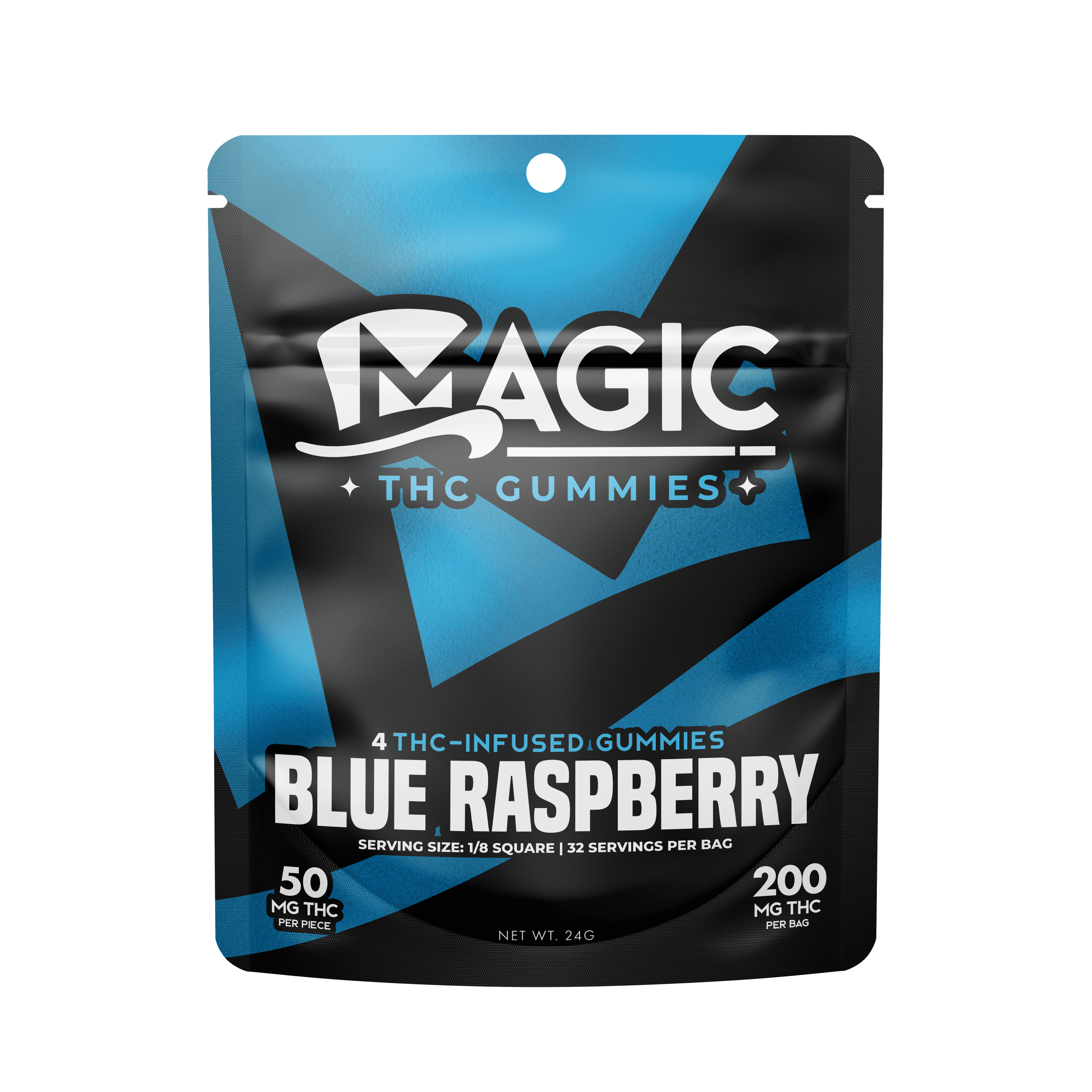 MAGIC Blue Raspberry | 200MG Gummies
