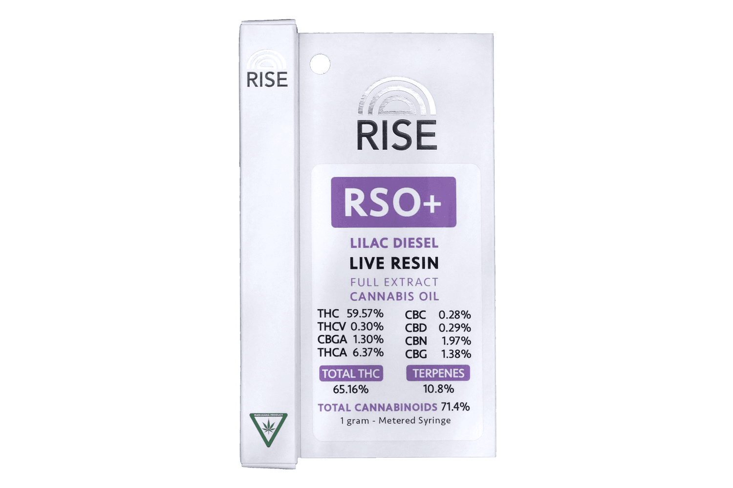 RISE Rise RSO + Lilac Diesel Dart