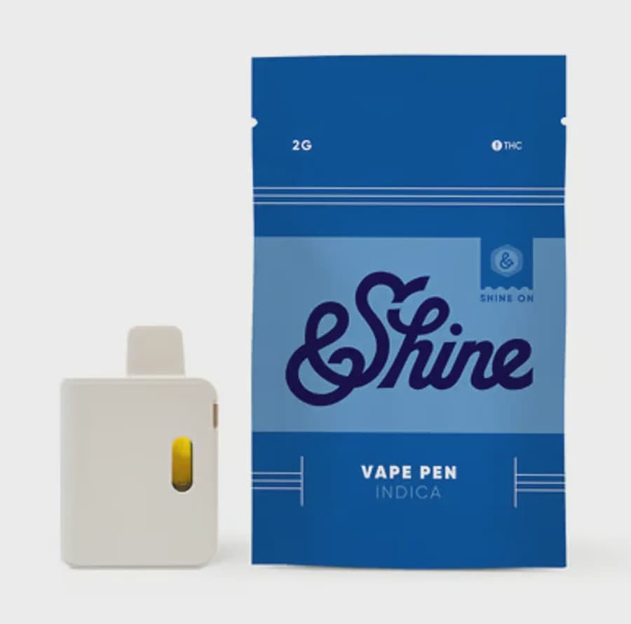 &Shine &Shine Vape Disposable 2g Distillate- Ice Cream Cake