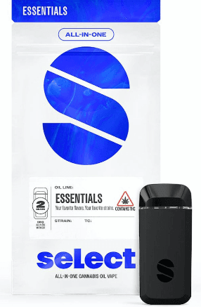 Select Select Essentials Vape Disposable 2g Distillate Briq 2- Clementine (Flavor Series)