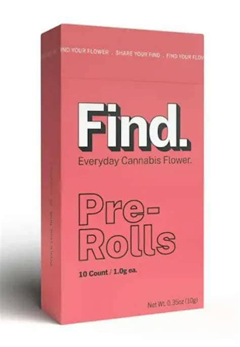 Find. FIND. Pre-Roll 10pk/7g- Chemgurl