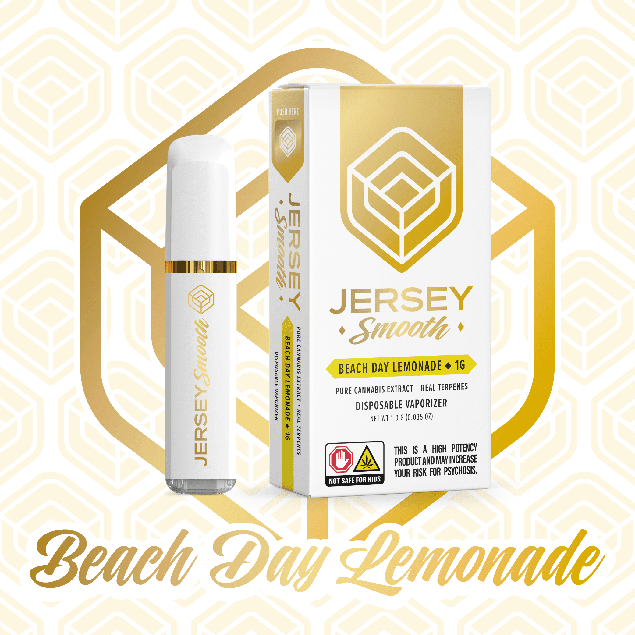 Jersey Smooth Beach Day Lemonade | Disposable | 1g