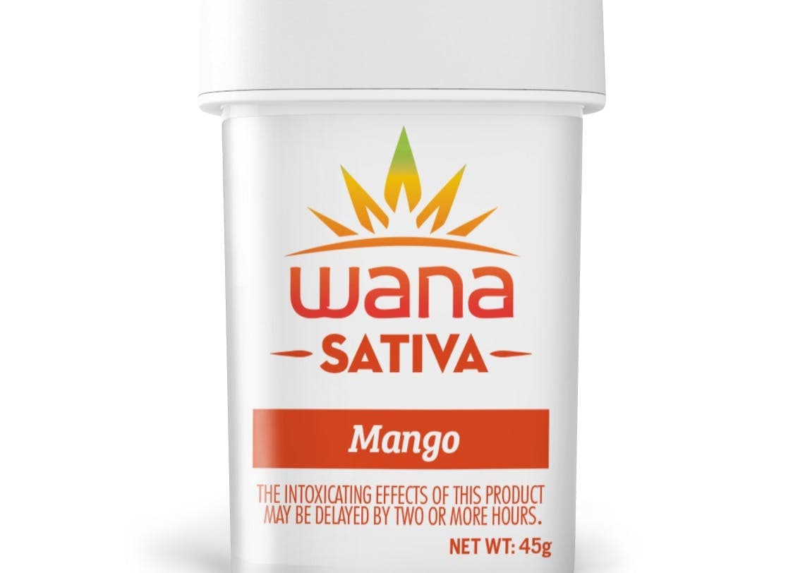 Wana Classic Mango Sativa Chews [10 Pack] | 100mg
