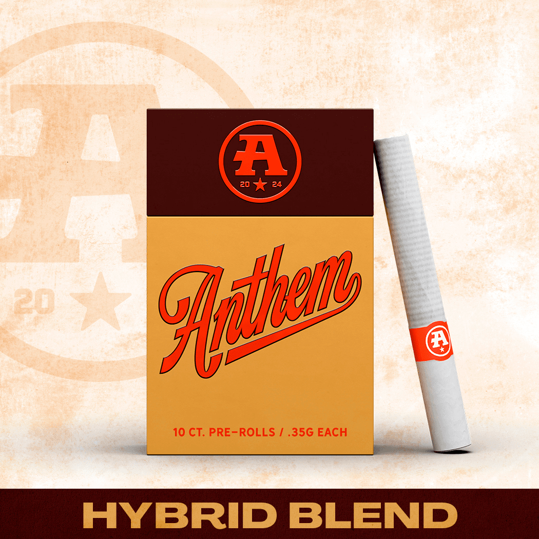Anthem Hybrid Blend Pre-Roll pack (10-pack | 0.35g each)