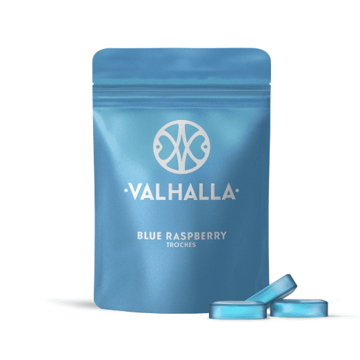 Valhalla Blue Raspberry | 100mg/10pk