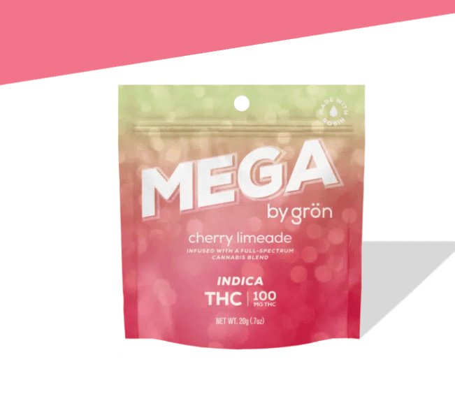 Grön Cherry Limeade MEGA - THC - Indica
