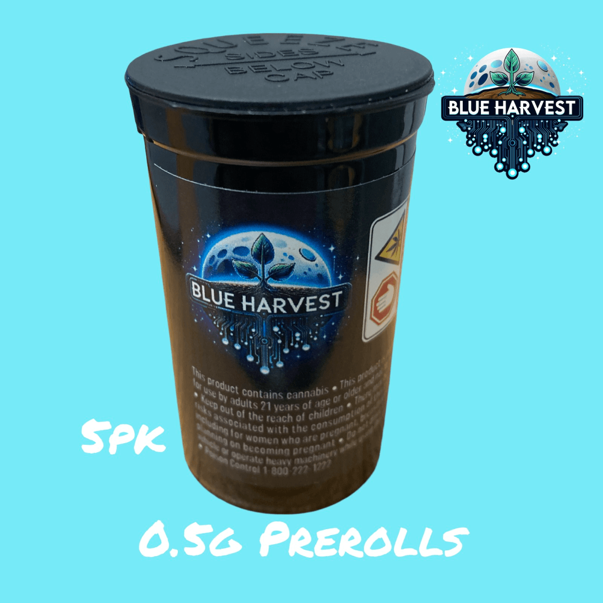 Blue Harvest Candy Bonez #7: PR; 5 Pack - 2.5g