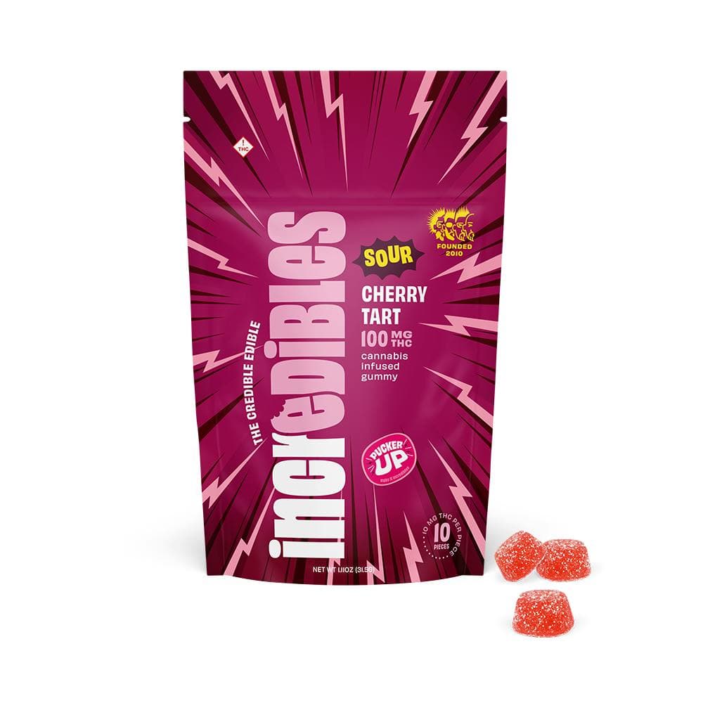 incredibles Sour Cherry Tart - 10pk Gummies