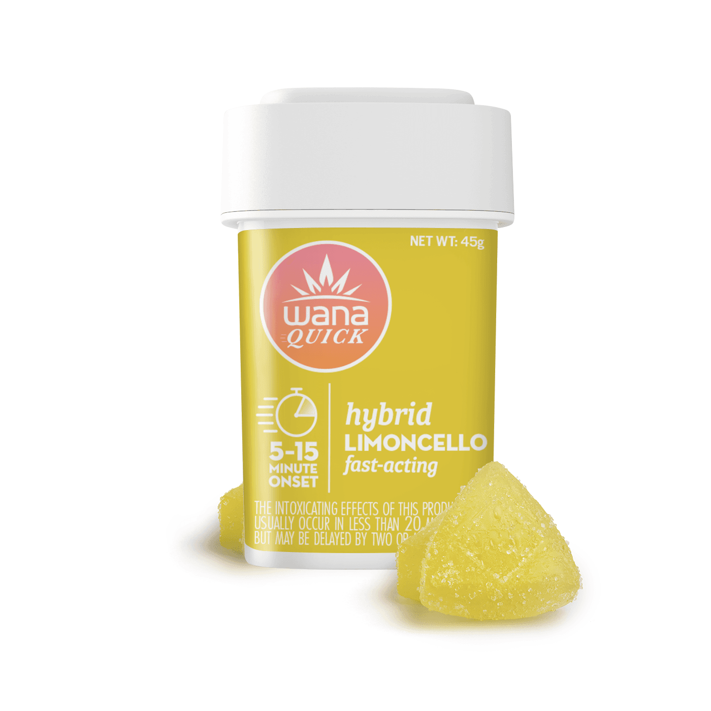 Wana Quick Limoncello | 10pk Fast-Acting Soft Lozenges