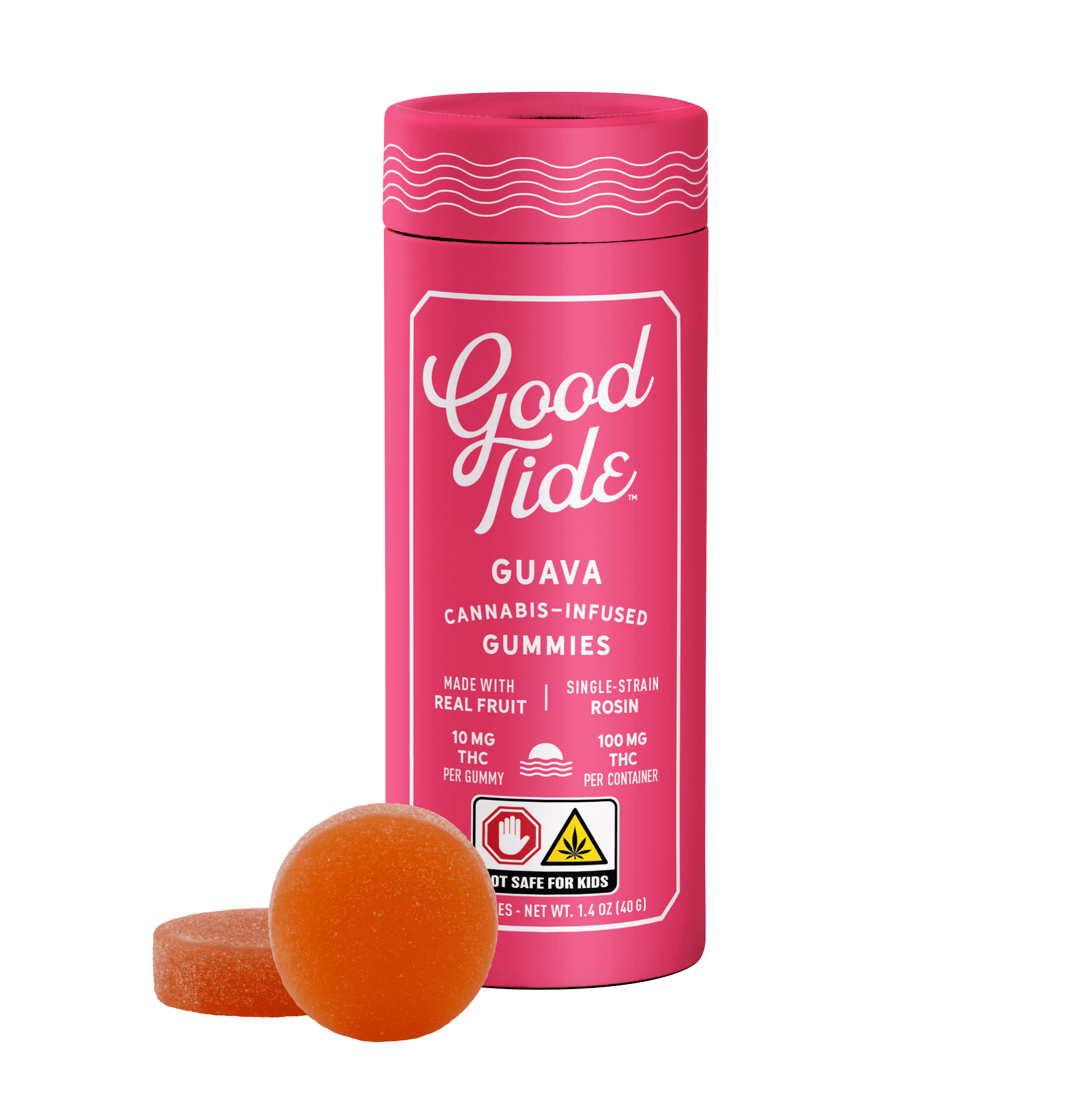 Good Tide Guava | 10pk Solventless Soft Lozenges