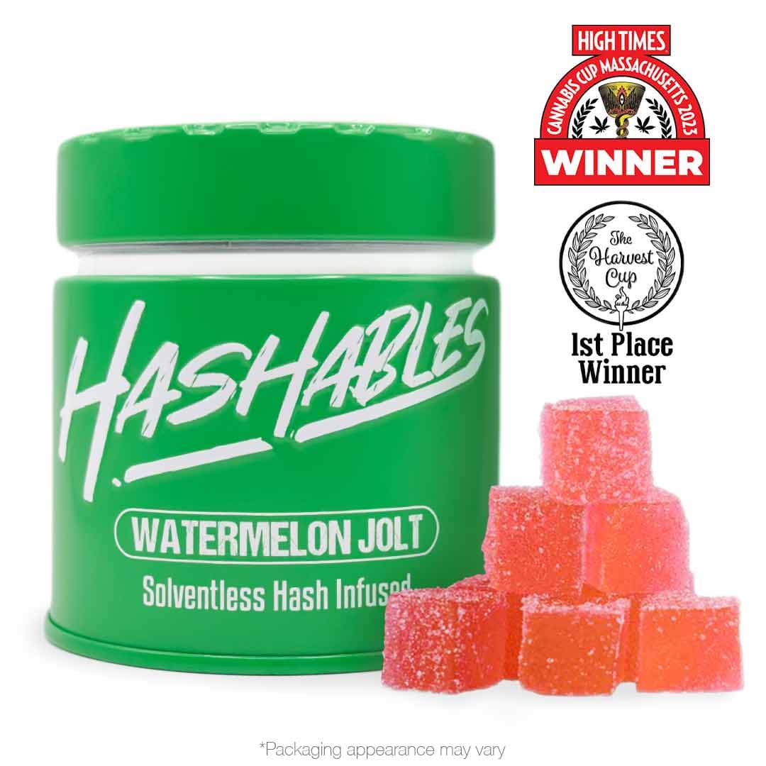 Hashables Watermelon Jolt | 20pk Solventless Soft Lozenges