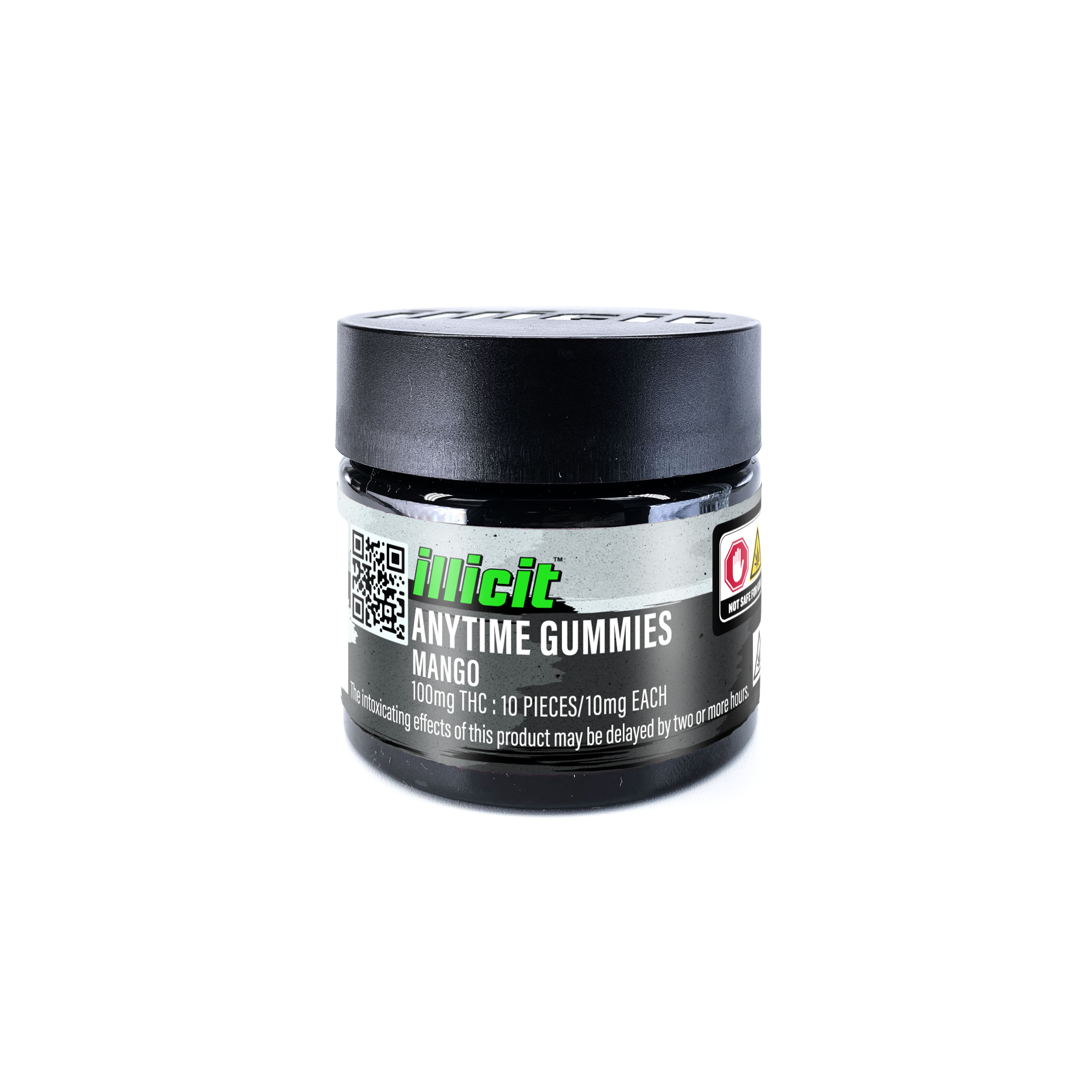 ILLICIT Mango Anytime 10:1 CBD:THC 100mg