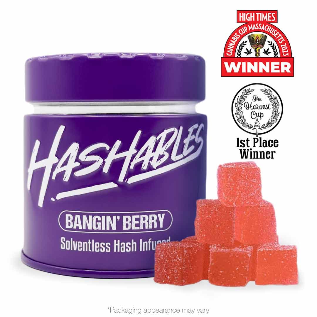 Hashables Bangin Berry | Gummies | 20 Pack | 100MG THC
