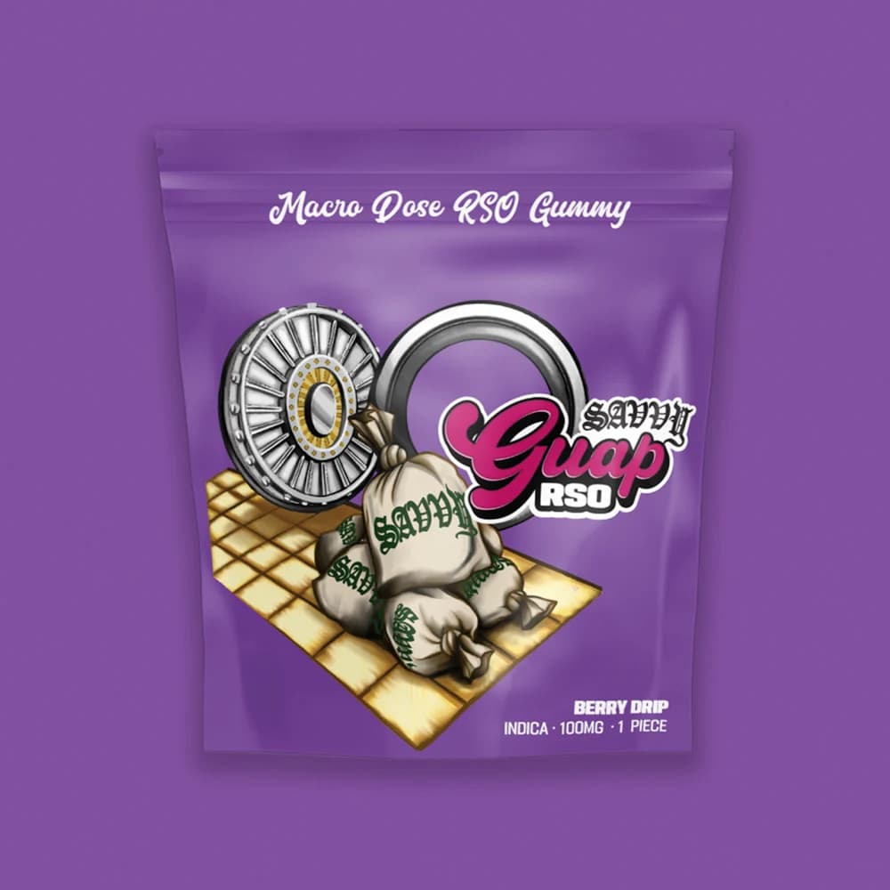 Savvy Guap RSO - Berry Drip [1pk] (100mg)