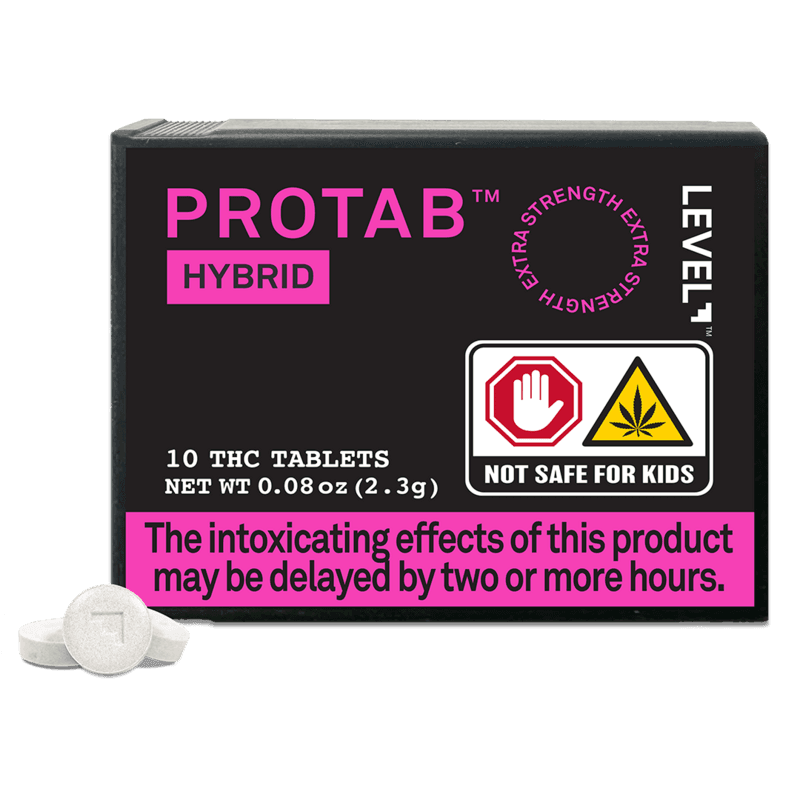 LEVEL Hybrid | Protab | 100MG THC | 10pk