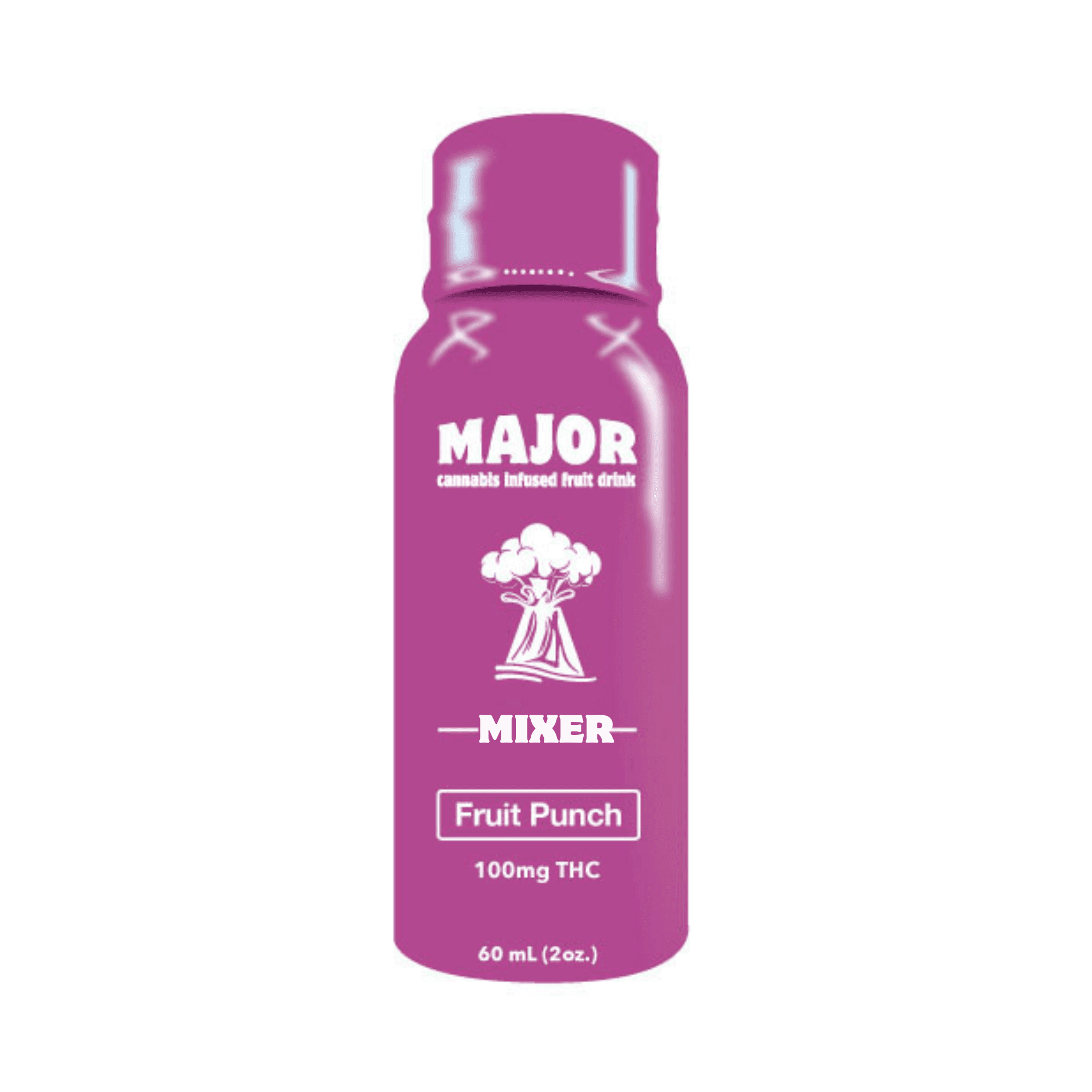 MAJOR Fruit Punch (H) Cannabis Infused Fruit Drink | 60mL (100mg)