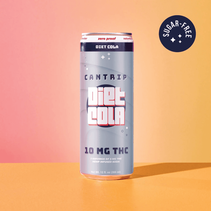 Cantrip Diet Cola Soda 10 mg 4pk