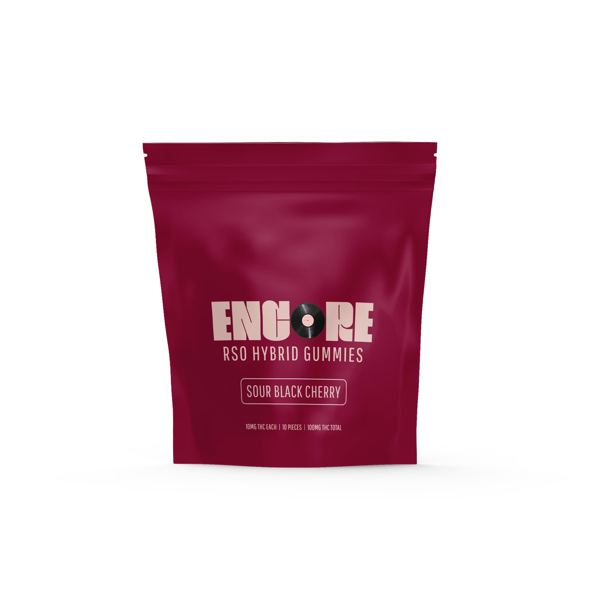Encore RSO Sour Black Cherry | 10pk Soft Lozenges