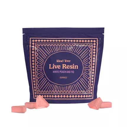 Kind Tree Kind Tree Edibles 10pk/100mg Live Resin- White Peach & Fig