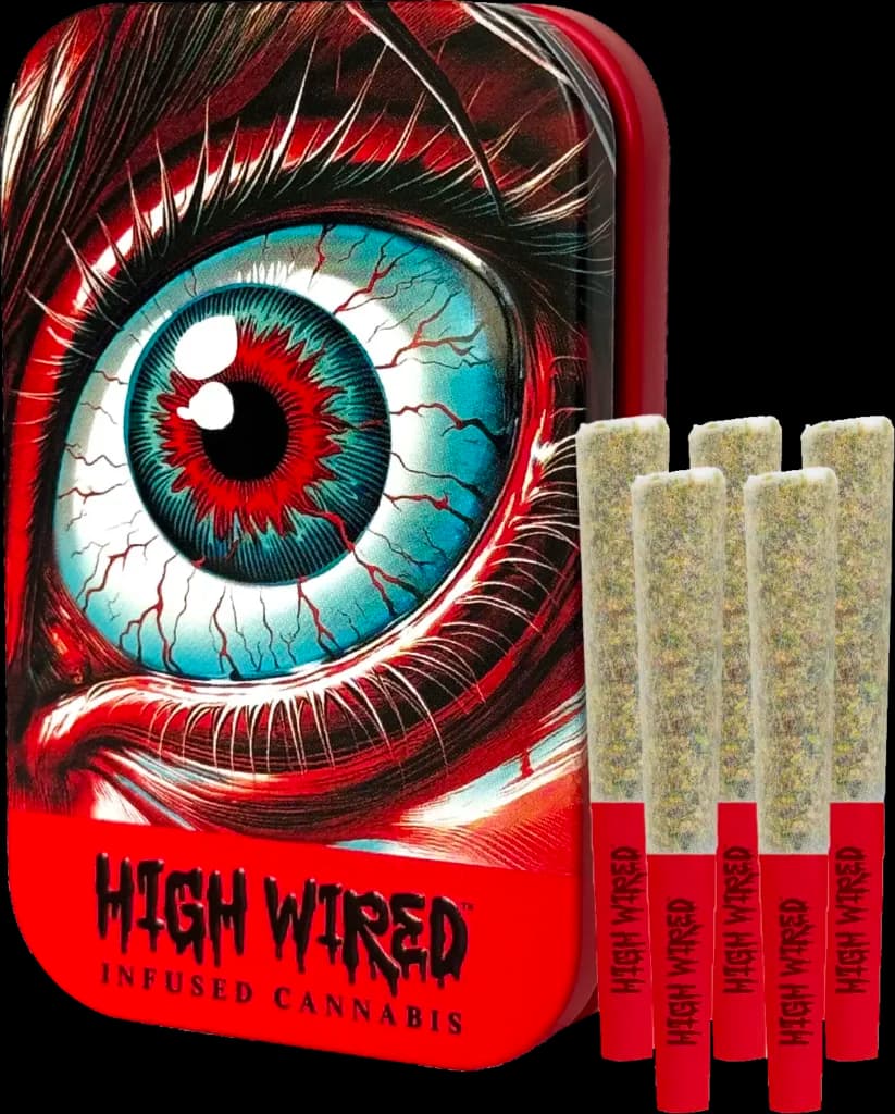 High Wired High Wired Pre-Roll 5pk/1.75g Infused- Hashburger