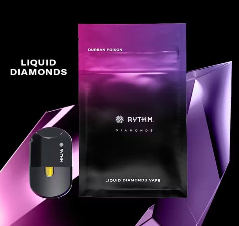 RYTHM Durban Poison Liquid Diamonds - 1g Disposable