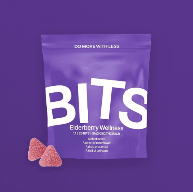 Bits BITS Elderberry Wellness (I) 1:1 Lozenges 5mg (20pk) 100mg