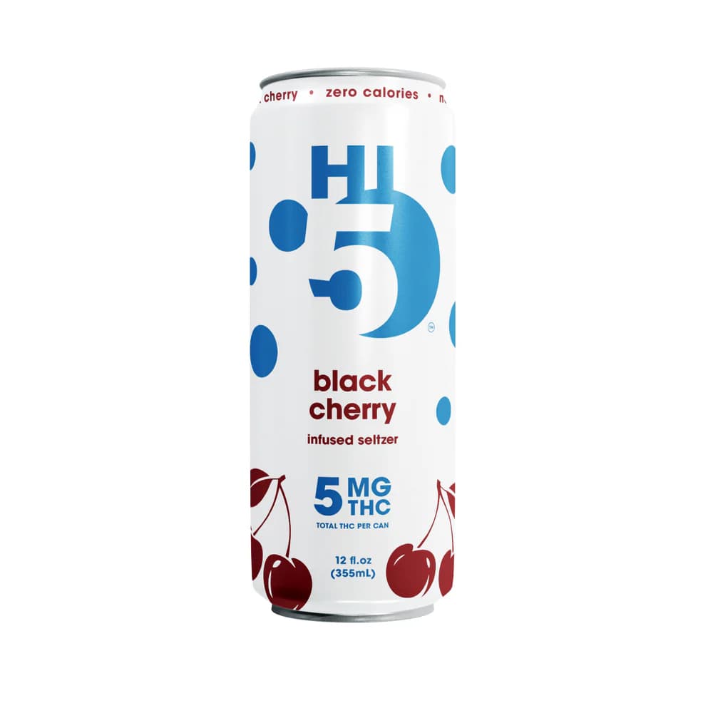 Hi5 Seltzer - Black Cherry 5mg (4pk)