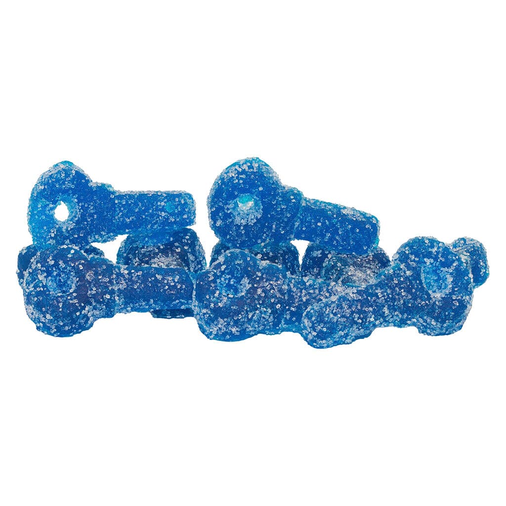 XMG Atomic Sours Blue Razz Lemonade Multi Pack Soft Chews - 10 x 10mg