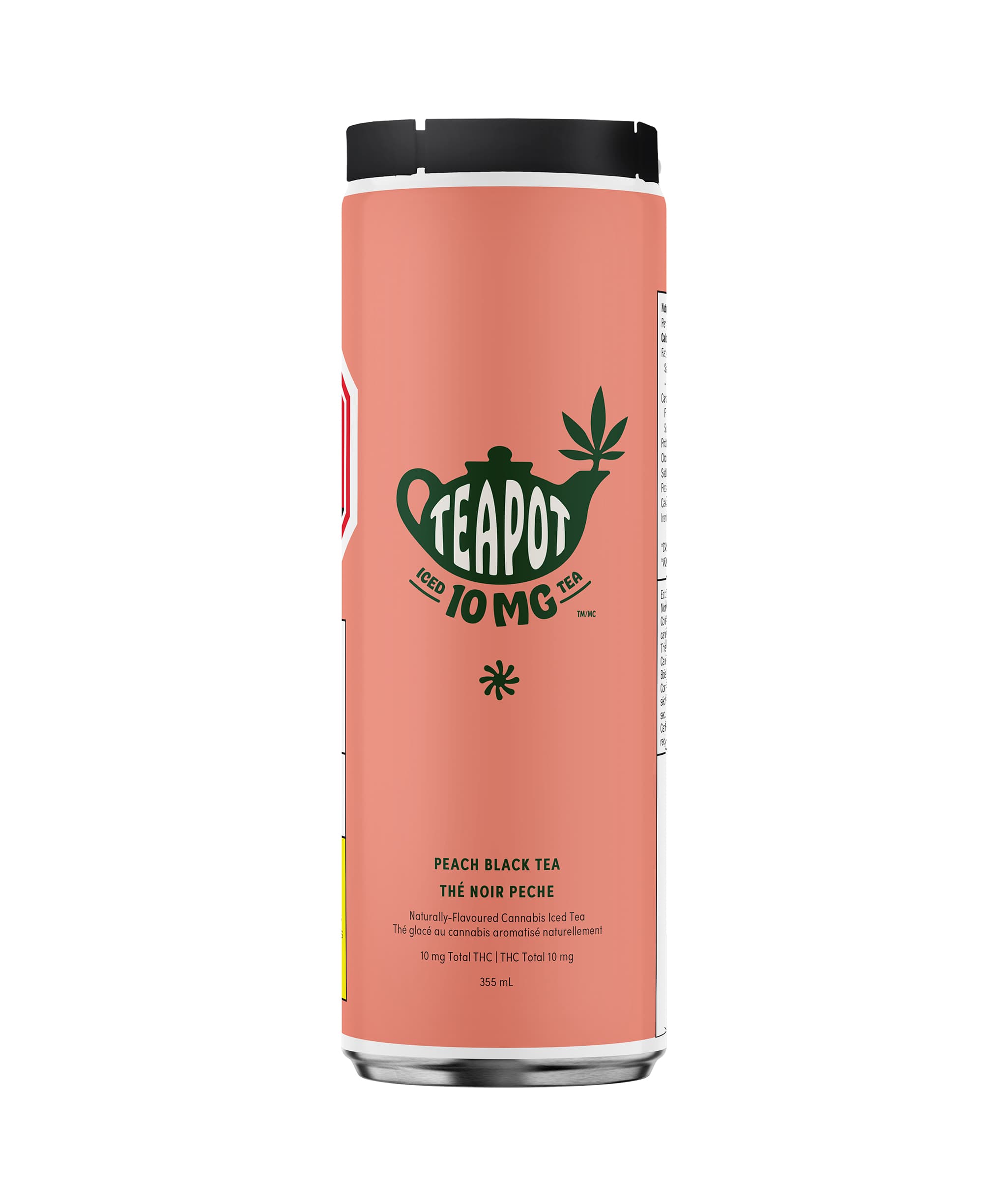 TeaPot Rosin Infused Peach Black Tea - 355ml